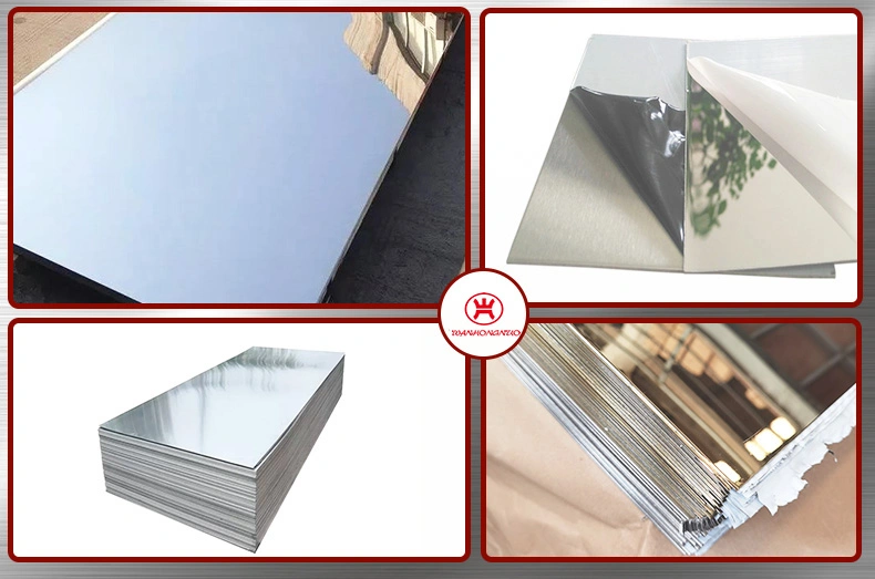 Customized Color Film Coating Decorative Stainless Steel Sheet 201 304 316L 304L 430 202 PVD Color Stainless Steel Sheet Color-Coated Galvanized Aluminum Sheet