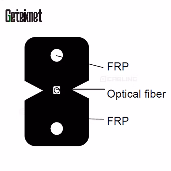 FTTH Indoor Outdoor 2 Core Self